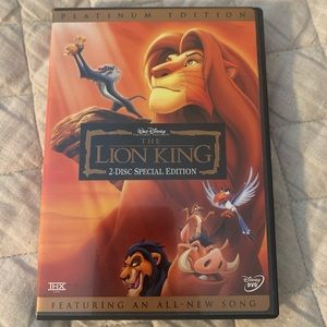 Lion King DVD Platinum edition